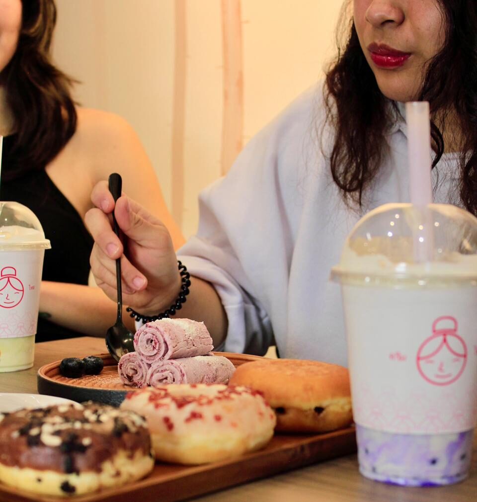 Helado tailandés artesanal